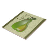 Dimensionaal perenfruit tegeltje (Zijkant)