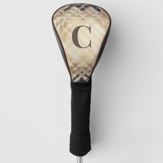 Dimensionaal Square-C Golf Head Hoesje Golfheadcover (Voorkant)