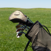 Dimensionaal Square-C Golf Head Hoesje Golfheadcover (Insitu)