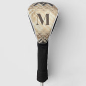 Dimensionaal Square-M Golf Head Hoesje Golfheadcover (Voorkant)