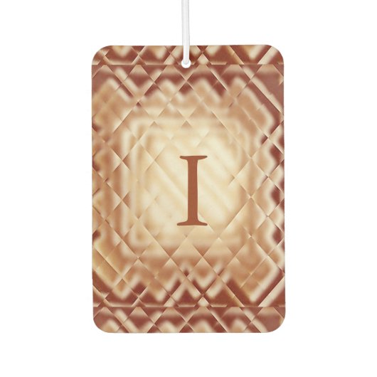 Dimensionaal Square-Red-I Air Freshener Luchtverfrisser (Voorkant)
