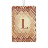 Dimensionaal Square-Red-L Air Freshener Luchtverfrisser (Achterkant)