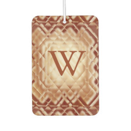 Dimensionaal Square-Red-W Air Freshener Luchtverfrisser