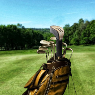 Dimensionaal Square-W Golf Head Hoesje Golfheadcover