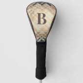 Dimensionaal vierkant-B Golfhoofd Hoesje Golfheadcover (Voorkant)