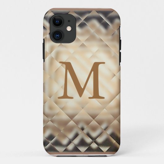 Dimensionaal vierkant-M Case-Mate iPhone Case (Achterkant)