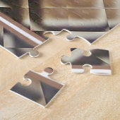 Dimensionaal vierkant — M Legpuzzel (Zijkant)