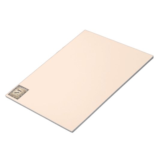 Dimensionaal vierkant-M Notitieblok (Schuin)