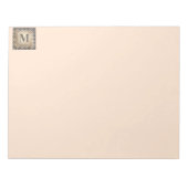 Dimensionaal vierkant-M Notitieblok (Voorkant)