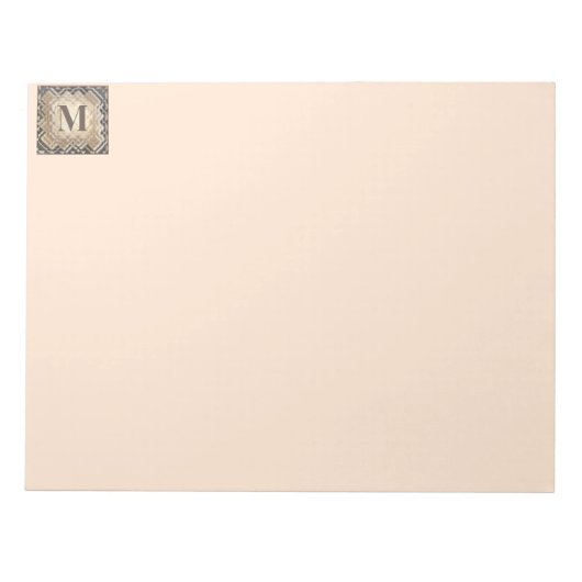 Dimensionaal vierkant-M Notitieblok (Voorkant)