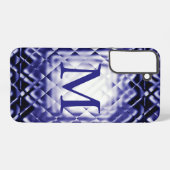 Dimensionaal vierkant-marineschip-M Samsung Galaxy Hoesje (Achterkant horizontaal)