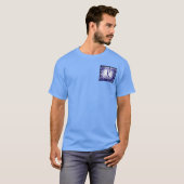 Dimensionaal vierkant-marineschip-PS T-shirt (Voorkant volledig)