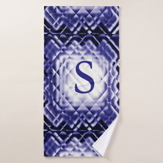 Dimensionaal vierkant-marineschip-S Badhanddoek (Badhanddoek)