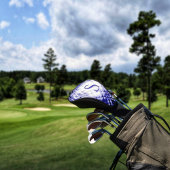 Dimensionaal vierkant-marineschip-S Golfheadcover