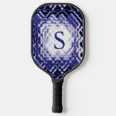 Dimensionaal vierkant-marineschip-S Pickleball Paddle (Achterkant)