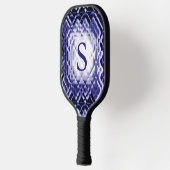 Dimensionaal vierkant-marineschip-S Pickleball Paddle (Links)