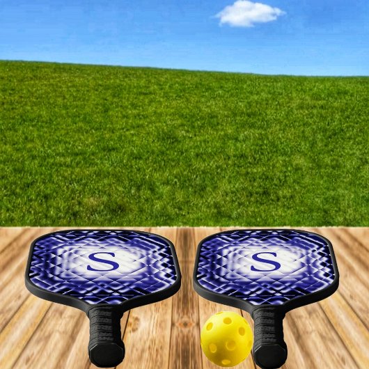 Dimensionaal vierkant-marineschip-S Pickleball Paddle
