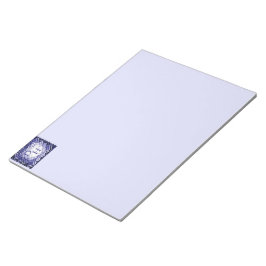 Dimensionaal Vierkant-Navy-DH Notitieblok