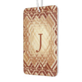 Dimensionaal vierkant-rood-J Luchtverfrisser (Links)