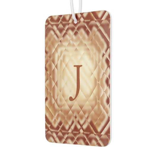 Dimensionaal vierkant-rood-J Luchtverfrisser (Links)