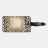 Dimensionaal vierkant-W Bagagelabel (Achterkant horizontaal)