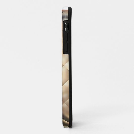 Dimensionaal vierkant-W Case-Mate iPhone Case (Achterkant/links)