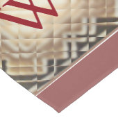 Dimensionaal vierkant-W Korte Tafelloper (Hoek)