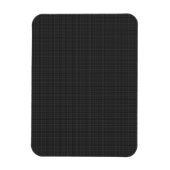 Dimensionaal zwart vierkant patroon magneet (Verticaal)