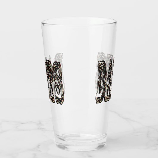 Dimensional Darts Logo, Glas (Links)