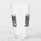 Dimensional Darts Logo, Glas (Rechts)