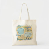Dimensional Diaper-tas Tote Bag (Voorkant)