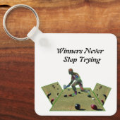 Dimensional Lawn Bowls Winners, Key Ring Sleutelhanger (Voorkant)