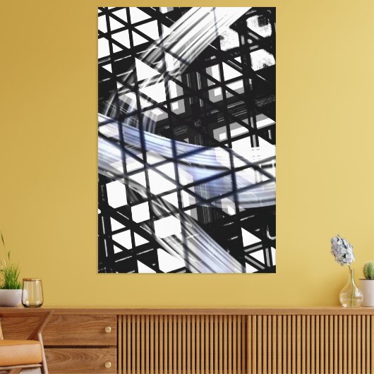 Dimensional Matrix Canvas Afdruk (Insitu (Woonkamer))