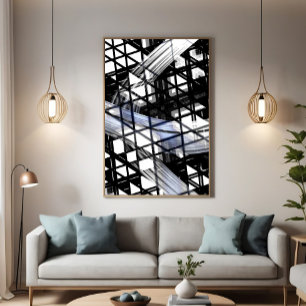 Dimensional Matrix Canvas Afdruk