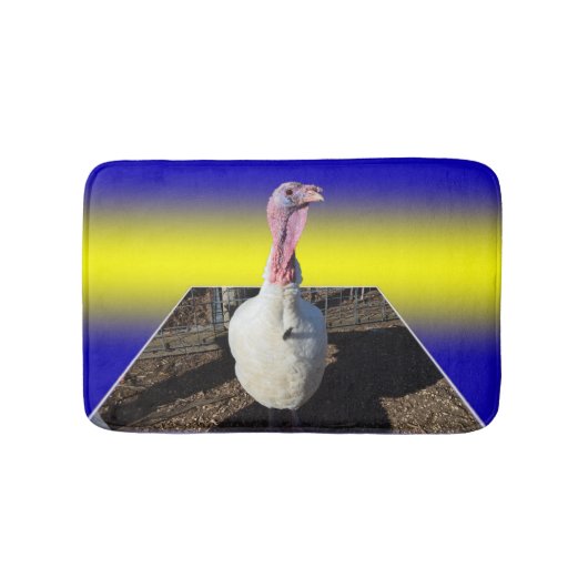 Dimensional Popout Art Lge Memory Bath Mat. Badmat (Voorkant)