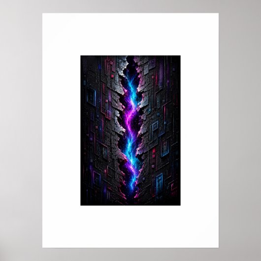 Dimensional Rift 3D Poster (Voorkant)