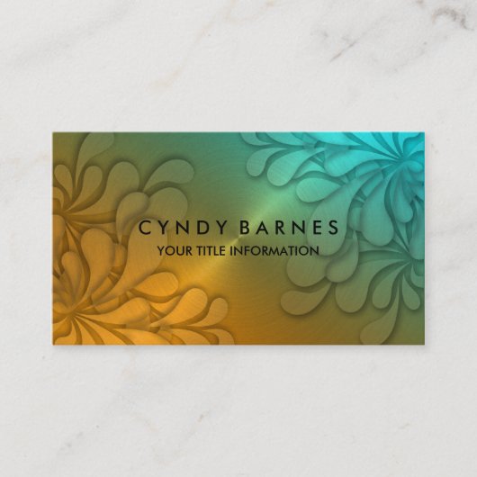 Dimensional Sheen Visitekaartje (Voorkant)