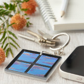 Dimensional Sky Art Sleutelhanger (Voorkant Rechts)