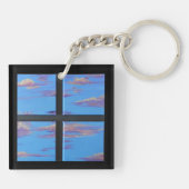 Dimensional Sky Art Sleutelhanger (Achterkant)