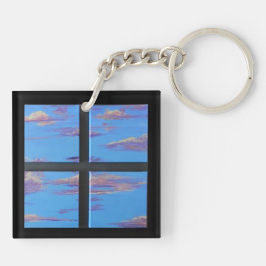 Dimensional Sky Art Sleutelhanger (Achterkant)