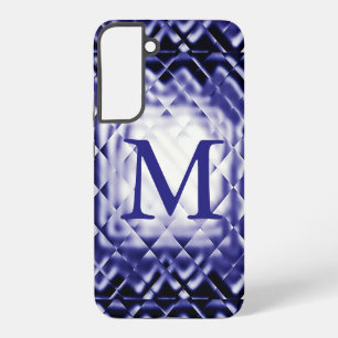 Dimensional Square-Navy-M Samsung Galaxy Hoesje