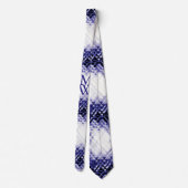 Dimensional Square-Navy-MW Stropdas (Achterkant)