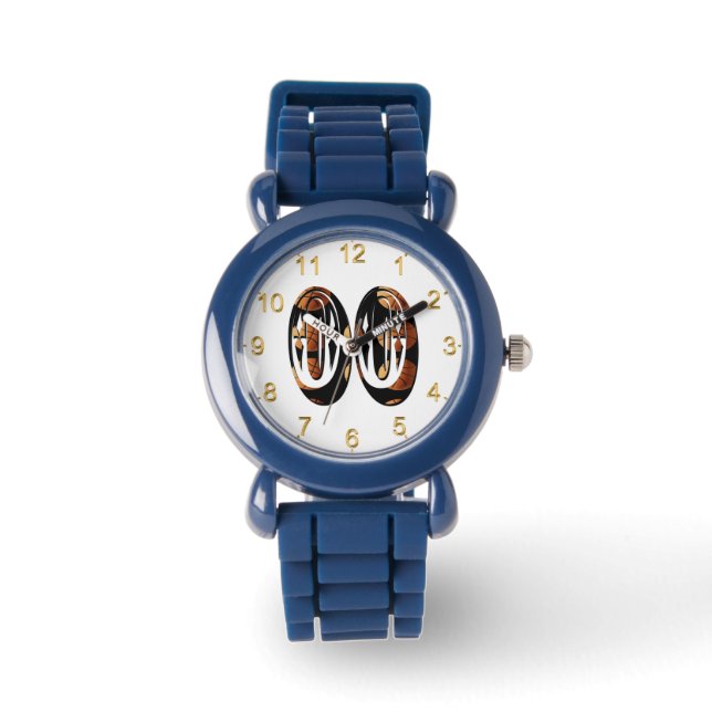 Dimensionale Basketbalspelers Nummer 00,  Horloge (Voorkant)