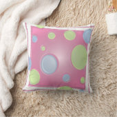 Dimensionale DOTS op Roze Kussen (Deken)