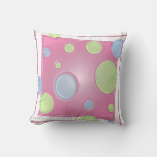 Dimensionale DOTS op Roze Kussen