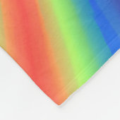 Dimensionale Intersectie Digitale Kunst Fleece Deken (Hoek)