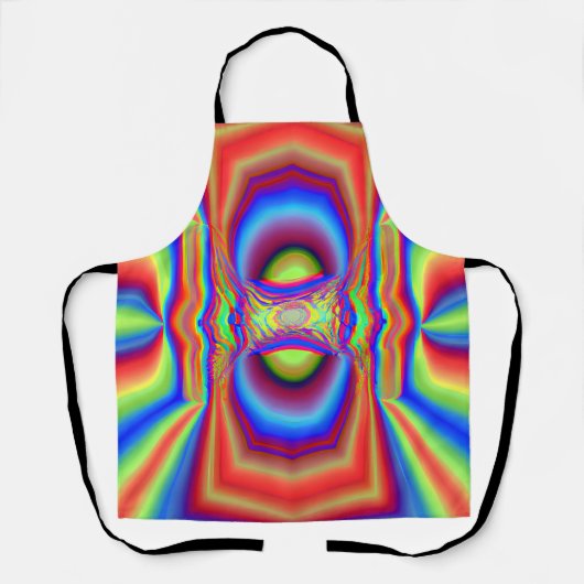 Dimensionale intersectie Digitale kunst Schort (Voorkant)