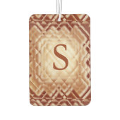 Dimensionale Vierkant-Rood-PS Luchtverfrisser (Achterkant)