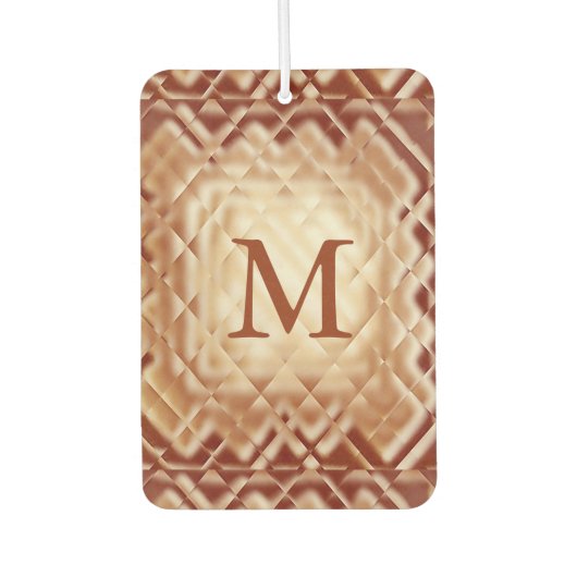 Dimensionale Vierkante-Rood-M Luchtverfrisser (Voorkant)