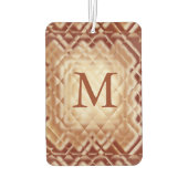 Dimensionale Vierkante-Rood-M Luchtverfrisser (Achterkant)